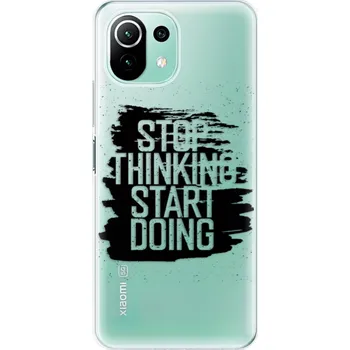 Pouzdro na mobilní telefon Odolné silikonové pouzdro iSaprio - Start Doing - black - Xiaomi Mi 11 Lite