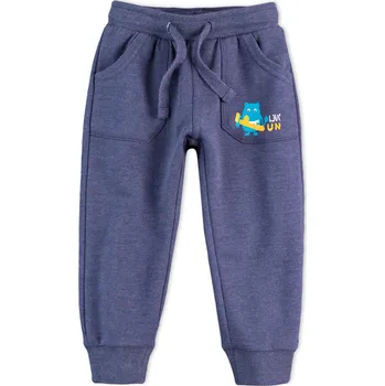 Kojenecké tepláčky VENERE LOVE FUN modré Velikost: 74