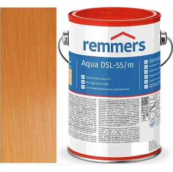 Lak na dřevo Remmers Aidol Aqua DSL-55/SG PU (starý název Compact Lasur) TEAK (RC-550) 2,5L + dárek k objednávce nad 1000Kč