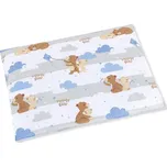 Polštářek pro kojence do postýlky Béžová - 42x32 cm - tenký BX6335