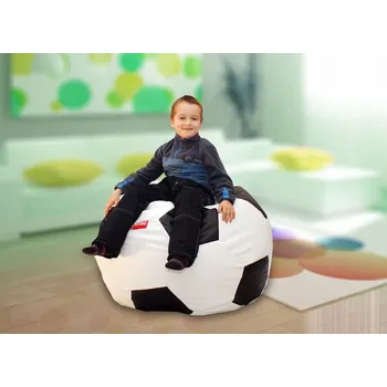 Sedací pytel Beanbag Sedací vak fotbalový míč 90 cm 2há jakost