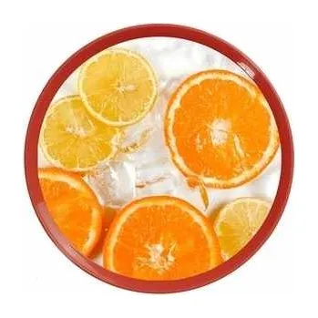 Tác plastový průměr 35cm IML - pomeranč