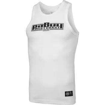 Pánské tílko PitBull West Coast Pit Bull West Coast - tílko Boxing weiss Barva: Bílá, Vel: 2XL