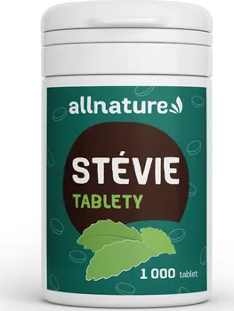 Sladidlo Allnature Stévie 1000 tablet