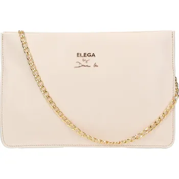 Kabelka Psaníčko ELEGA by Dana M krémová/zlato