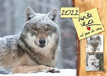 Kalendář Élysion Naši vlci od jara do zimy 2022