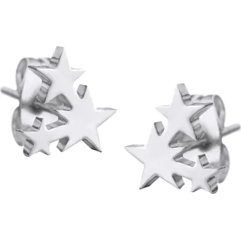 Náušnice BRUNOshop.cz Náušnice trojité HVĚZDY