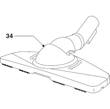 Hubice k vysavači Hubice 432200425751 k vysavači Philips