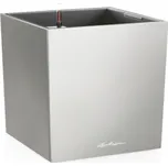Lechuza Cube Premium 50 - stříbrná