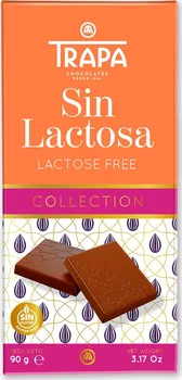 Čokoláda Trapa Mléčná čokoláda bez laktózy 34 % 90 g