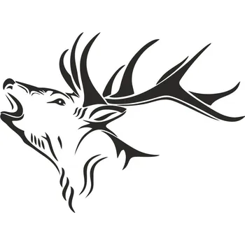 Obraz JELEN 1 - pískování obrázku (Pískování obrázku na sklo z naší nabídky)