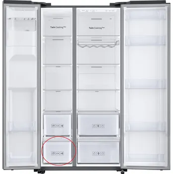 Příslušenství pro lednici Samsung DA97-19211B 2. šuplík z vrchu v levé části mrazničky pro americkou ledničku