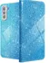 Pouzdro na mobilní telefon Forcell Shining book pro Samsung Galaxy A32 LTE (A325) modré