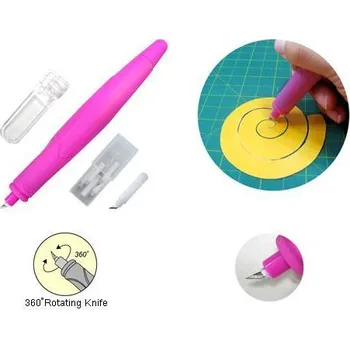 Pracovní nůž Donwei Tužkový rotační skalpel otočný na řezání textilu C-621