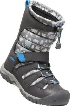 Chlapecká zimní obuv Keen Winterport Neo DT WP Youth Steel Grey/Brilliant Blue
