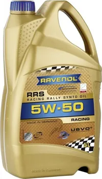 Motorový olej RAVENOL Racing Rally Synto 5W-50 5 l