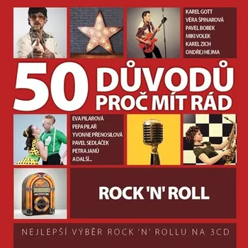 Česká hudba 50 důvodů proč mít rád Rock 'n' roll - Various [3CD]