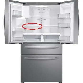 police Samsung DA97-20042A 2. police z vrchu v levé části mrazničky