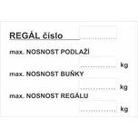 Traiva 04843 označení regálu č. 2