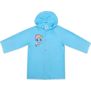 Pláštěnka E PLUS M Dívčí pláštěnka EplusM - My Little Pony 5228607 - Sv.modrá Velikost: 110/116