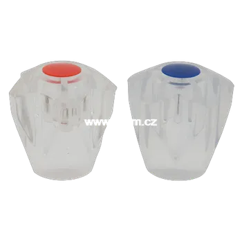 Vodovodní baterie TEXIM Rukojeť k baterii čirá tisícihran 1/2" Myjava