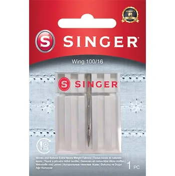 Příslušenství k šicímu stroji Jehly wing Singer 1x100