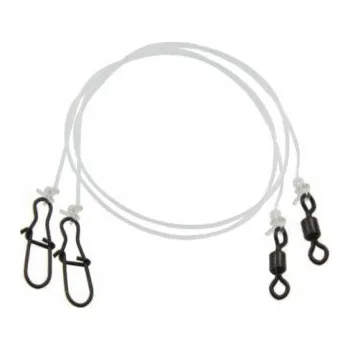 Mistrall fluorokarbonový návazec na dravce 10 kg Velikost 25cm, 2ks/bal-MAM6310064