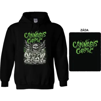 Pánská mikina Cannabis Corpse - mikina s kapucí