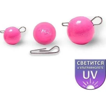 Rybářský háček Harton čeburaška Classic Růžová Fluo 3 g