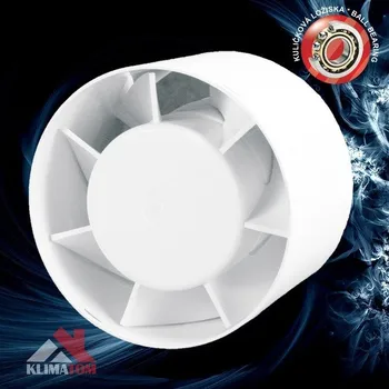 Průmyslový ventilátor Ventilátor Klimatom ENTER průměr 125mm