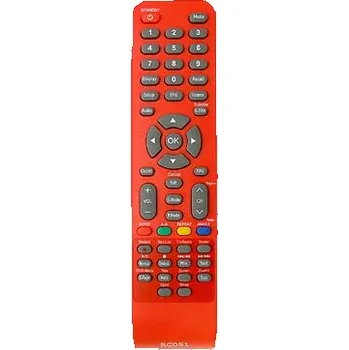 Dálkový ovladač TV ECG RC051 CERVENY
