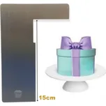 Caketools Cukrářská obrysová karta z nerezové oceli - krabice vysoká 15cm