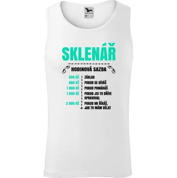 Pánské tílko Pánské tílko Malfini Core Hodinová sazba - sklenář