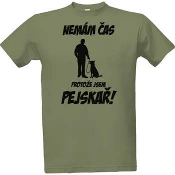 Pánské tričko Tričko s potiskem Pejskař - muž pánské