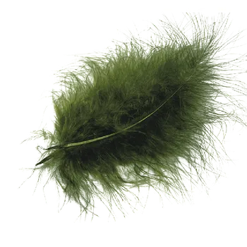Premium Marabou - Zelenohnědá