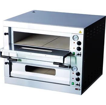 Pec na pizzu E 8 - Pizza pec dvoupatrová 8x d=33 cm