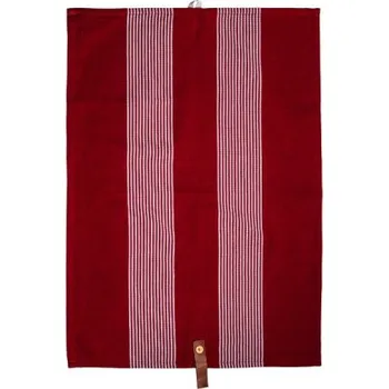 Utěrka Kuchyňská utěrka Utveda Red/White 50x70 cm