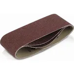 3x Brusný pás - brusivo pro pásovou brusku KREATOR KRT241008 - 75 x 457 mm, zr. 180