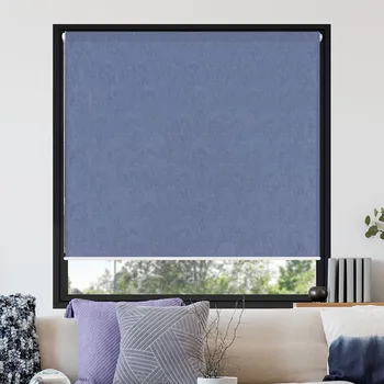 Roleta FOA Látková roleta, BASIC, Světle modrý melír, LS 107 , 33 x 150 cm