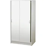 Skříň s posuvnými dveřmi BEST bílá