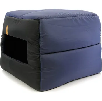 Pelíšek pro psa REXPRODUCT Pelíšek – bouda Modrá, Velikost: M