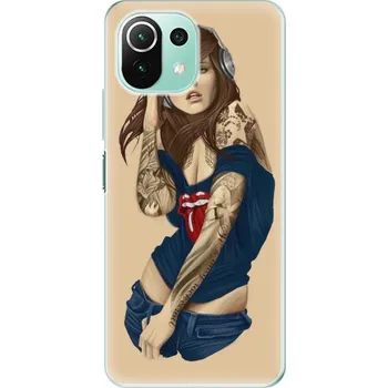 Pouzdro na mobilní telefon Odolné silikonové pouzdro iSaprio - Girl 03 - Xiaomi Mi 11 Lite