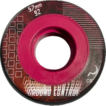 Kolečko k in-line bruslím Kolečka Ground Control 57mm/92a black/purple (4ks)