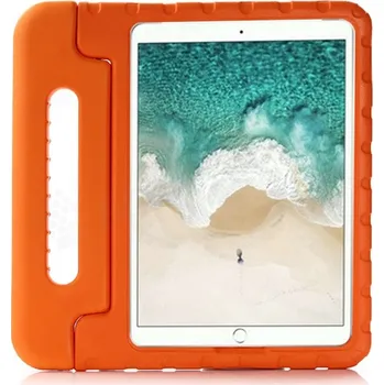 Pouzdro na tablet Ochranné pouzdro pro děti pro Apple iPad Air 10,5" (2019), pro iPad 10,2" (2019 - 2021), oranžové