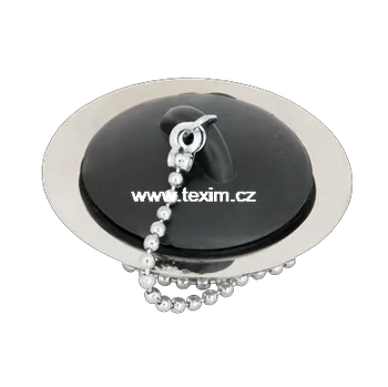 Sifon TEXIM Sada pileta 6/4",nerez mřížka 70,zátka s řetízkem