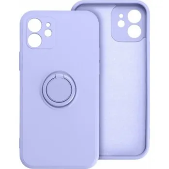 Pouzdro na mobilní telefon Obal Forcell SILICONE RING Case - Samsung Galaxy A22 5G fialová 111338233