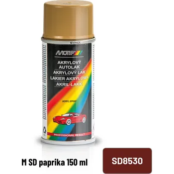 Barva ve spreji Motip Barva Škoda paprika 150ml