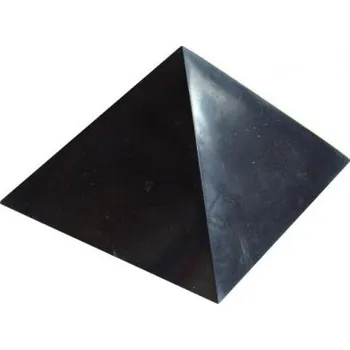 Přírodní kámen Šungitová pyramida 15 cm