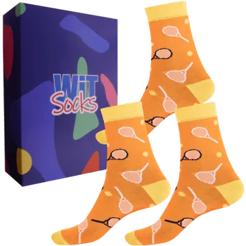 Pánské ponožky Dárkový set - Sporty - Tenis - velikost 43-46 (Velikost 43-46)