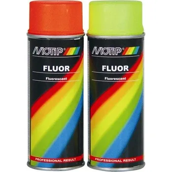Barva ve spreji Motip Fluor oranžovo/červený 400ml